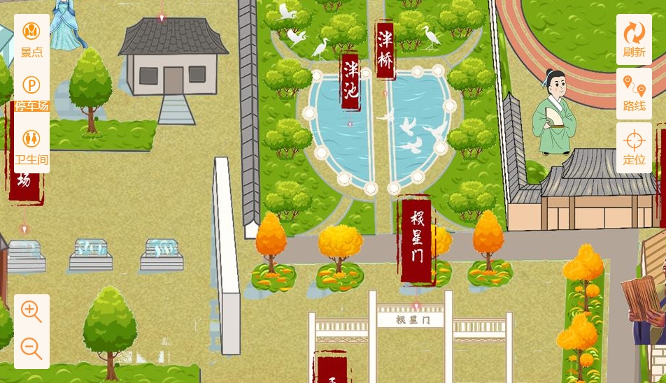 平坝手绘地图景区语音讲解导览系统：智慧景区建设的基石